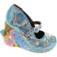 irregular choice siren of the sea womens court shoes in blue