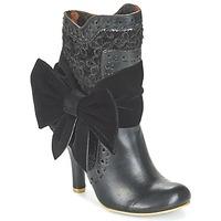 irregular choice rosie lea womens low ankle boots in black