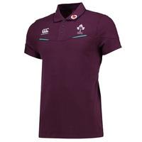 ireland rugby cotton training polo irish plum na