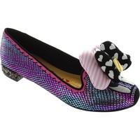 Irregular Choice Iridescent Minnie! women\'s Court Shoes in purple