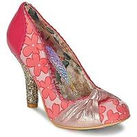 irregular choice smartie pants womens court shoes in pink