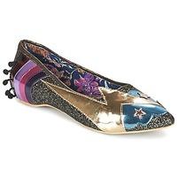 irregular choice ground control womens shoes pumps ballerinas in grey