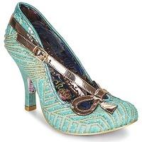 Irregular Choice BUBBLES women\'s Court Shoes in green