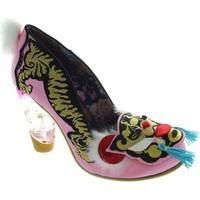 irregular choice ruby envelope womens court shoes in pink