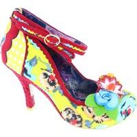 irregular choice day dreamer womens court shoes in yellow