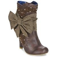 irregular choice rosie lea womens low ankle boots in brown