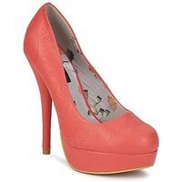 iron fist maneater platform womens court shoes in pink