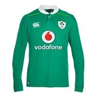 Ireland Rugby Home Classic Rugby Shirt - Long Sleeve, N/A