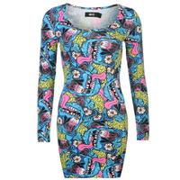 Iron Fist Bodycon Dress Ladies