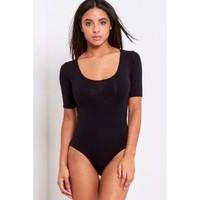 irina cap sleeve bodysuit top