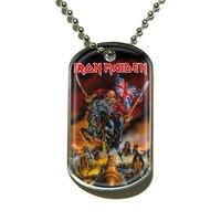Iron Maiden Eddie Candle Finger Dog Tags
