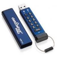 iStorage datAshur Pro 256-bit 16GB USB Flash Drive Blue
