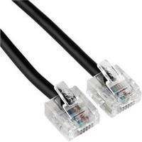 isdn cable 1x rj45 8p4c plug 1x rj45 8p4c plug 10 m black hama