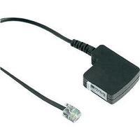 ISDN Adapter [1x RJ11 6p4c plug - 1x TAE-F connector] 0.20 m Black Hama