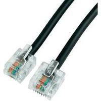 ISDN Cable [1x RJ45 8p4c plug - 1x RJ11 6p4c plug] 6 m Black Hama