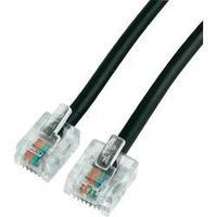 isdn cable 1x rj11 6p4c plug 1x rj45 8p4c plug 10 m black hama