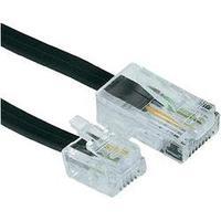 ISDN Cable [1x RJ45 8p4c plug - 1x RJ11 6p4c plug] 3 m Black Hama