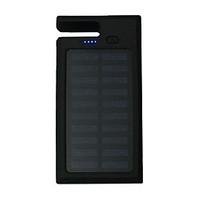 Ismartdigi MPB-12000 2USB-188 12000mAh Solar Recharger Power Bank with Mobile Stand Function for Cell Phone