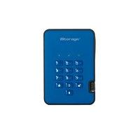 istorage diskashur2 256 bit 1tb blue