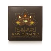 iswari raw choc bar bean bloss 90g