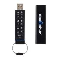 iStorage IS-FL-DA-256-16 16GB datAshur 256-Bit USB 2.0 Flash Drive