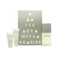 Issey Miyake L\'Eau d\'Issey Pour Homme Fraiche Gift Set 100ml EDT Spray + 75ml Shower Gel + 50ml Aftershave Balm