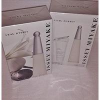 issey miyake leau dissey gift set 100ml edt 75ml body lotion