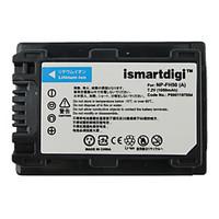 ismartdigi fh50 72v 1050mah camera battery for sony hx1 a230 a330 a290 ...