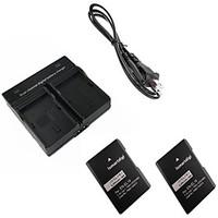 ismartdigi EL14 Digital Camera Battery x2 Dual Charger for Nikon D3200 D3300 D5100 D5200 D5300 D5500