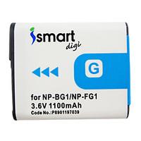 Ismartdigi FG1 3.6V 1100mAh Camera Battery for Sony HX7 H50 H70 HX30 W210 W220 W290