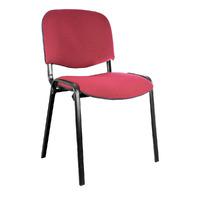 Iso Chair with Black Frame Claret