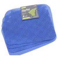 Isagi StayPut Non-Slip Individual Placemats, Electric Blue, 30cm x 40cm