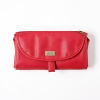 Isoki Plain Change Mat Clutch in Coogee Red