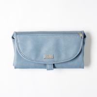 Isoki Plain Change Mat Clutch in Eden Sky Blue