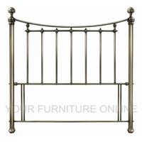 Isabelle Antique Brass Headboard - Multiple Sizes (135cm - Double)