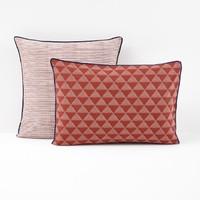 Issor Terracotta Single Pillowcase