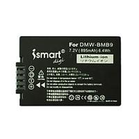 Ismartdigi New BMB9 7.2V 895mAh Camera Battery for Panasonic BMB9 DMC-FZ100 FZ45 FZ40 FZ48D