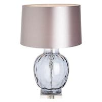 isla bubble water glass table lamp base only