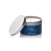 Isle of Skye Candle Company Candle Tin - Handmade Vegan Friendly Soy Wax Candle - Blue