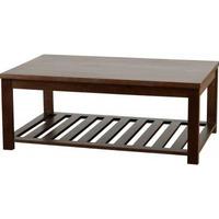 isabella coffee table in dark walnut