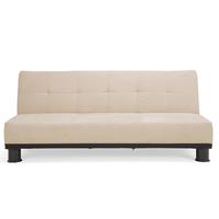 Ismi Faux Suede Sofa Bed Cream