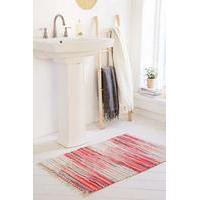 Issa Jumbo Ikat 2x3 Rag Rug, PINK