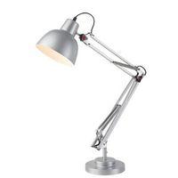 Isaac Silver Gloss Desk Lamp