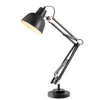Isaac Black Gloss Desk Lamp