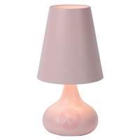 Isla - a table lamp in a lovely rosé colour