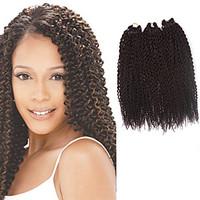 Island Twist Pre-loop Crochet Braids Dark Wine Hair Extensions 16Inch Kanekalon 1 Package For Full Head 148g gram Hair Braids