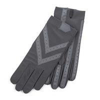 isotoner Wonderfit Stretch Gloves Grey One Size