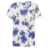 Island Flower T-shirt - Nautical Blue