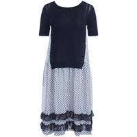 Isola Marras Long dress I apos;M black and white women\'s Dresses in black
