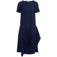 Isola Marras Long dress I apos;M blue with a flounce women\'s Dresses in blue